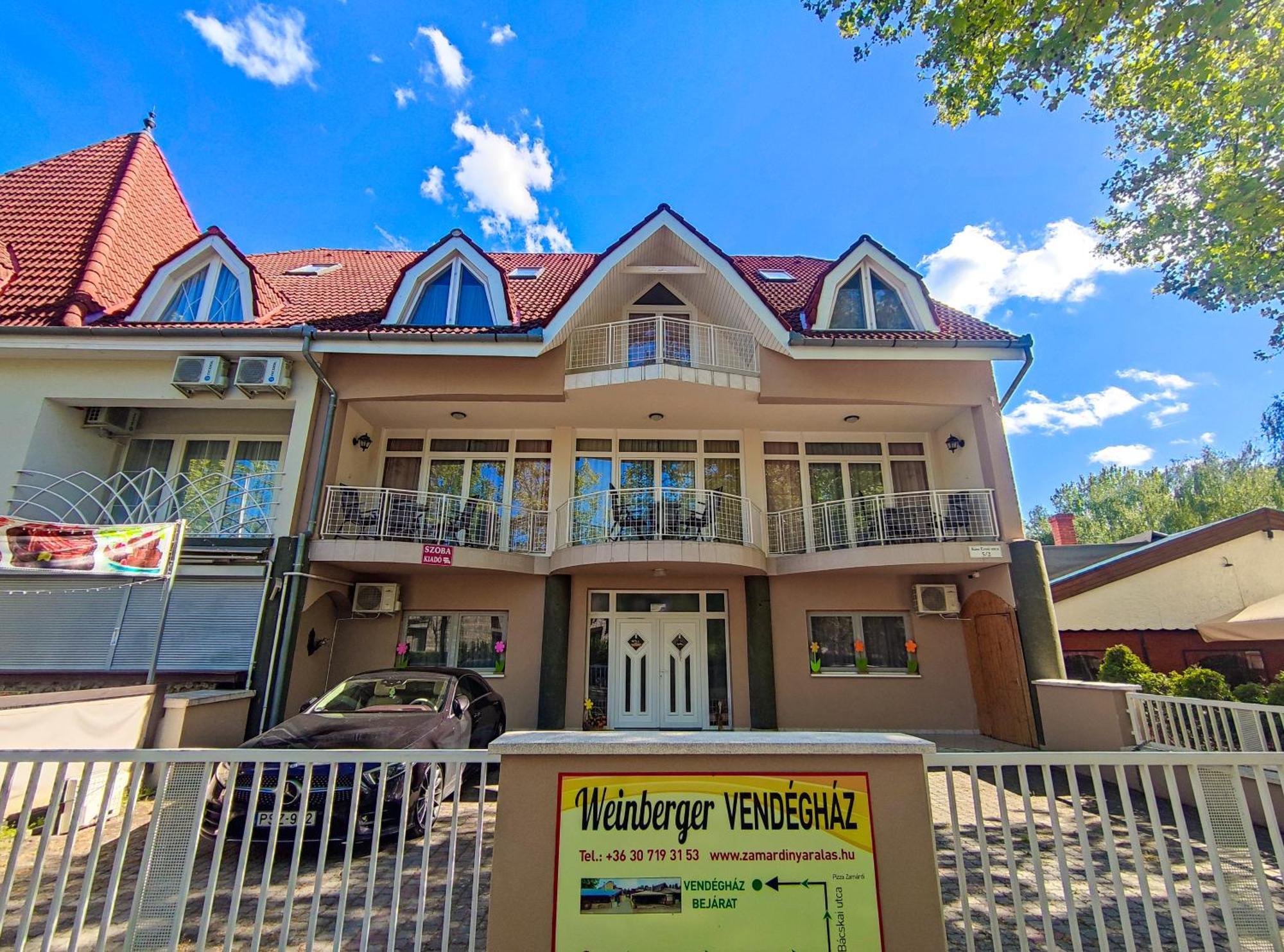 Weinberger Vendeghaz Hotel Zamárdi Екстериор снимка